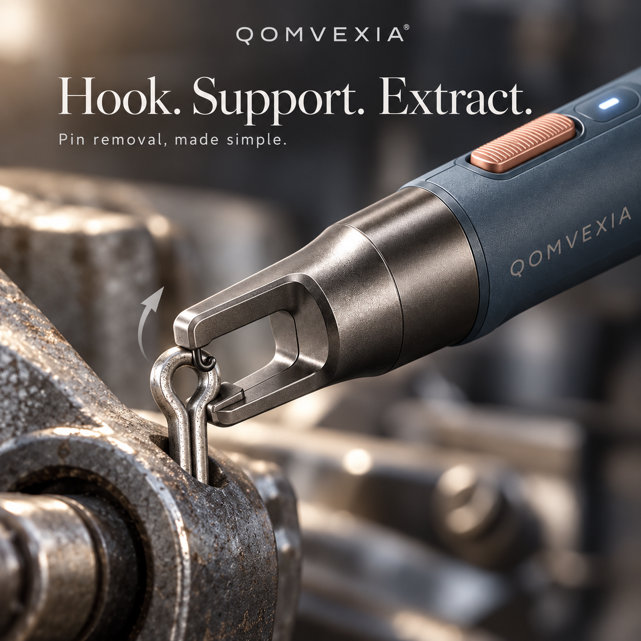 QOMVEXIA Rechargeable Cotter Pin & Split-Pin Extraction Tool detail 5